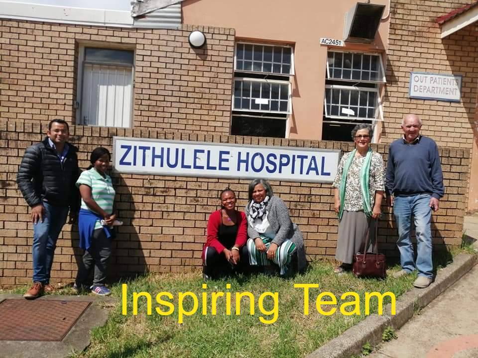 Asbah SA team at Zithulele Hospital during a community outreach visit in the Eastern Cape
