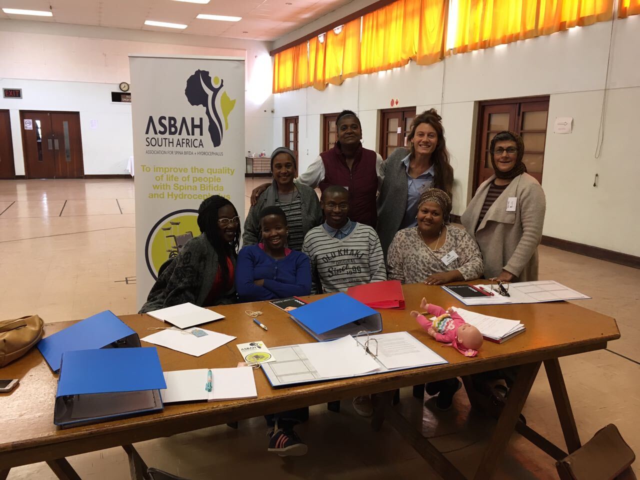 Participants at the Asbah SA May 2018 awareness event — community members and advocates gathered in solidarity