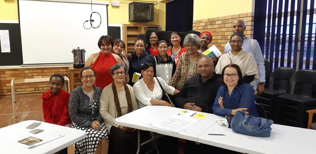 Asbah SA Port Elizabeth chapter — community members and families gathered at a local event in the Eastern Cape