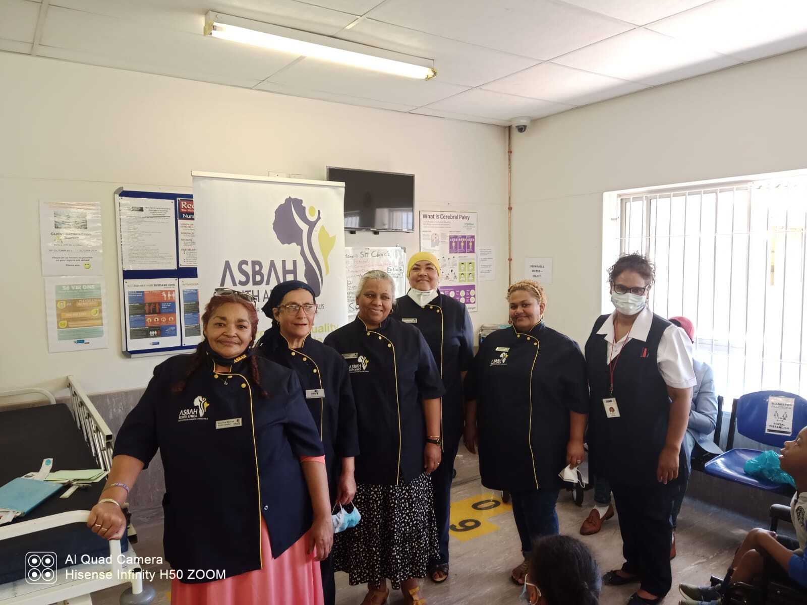 Spina Bifida Awareness Day event in October 2021 — community members and Asbah SA staff celebrating awareness month