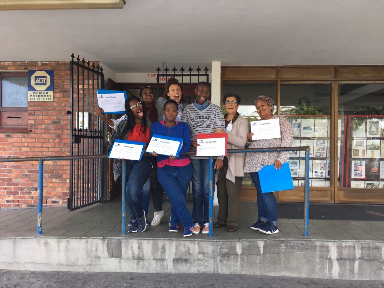 Group photo from Asbah SA awareness event in May 2018 — early community building efforts bringing families together